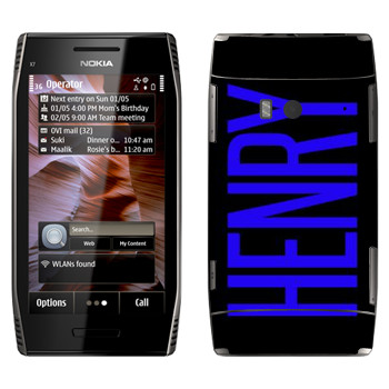   «Henry»   Nokia X7-00