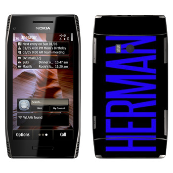   «Herman»   Nokia X7-00