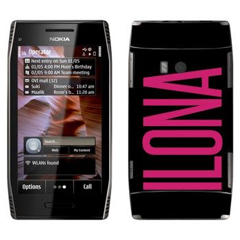   «Ilona»   Nokia X7-00