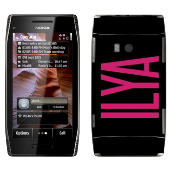   «Ilya»   Nokia X7-00