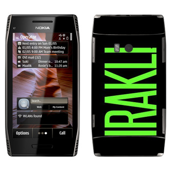   «Irakli»   Nokia X7-00