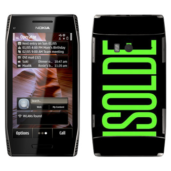   «Isolde»   Nokia X7-00