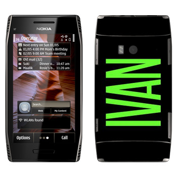   «Ivan»   Nokia X7-00