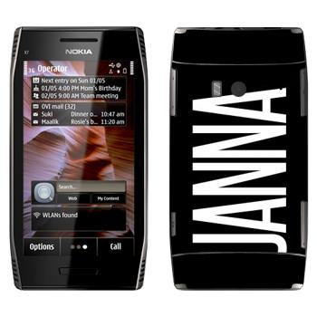  «Janna»   Nokia X7-00