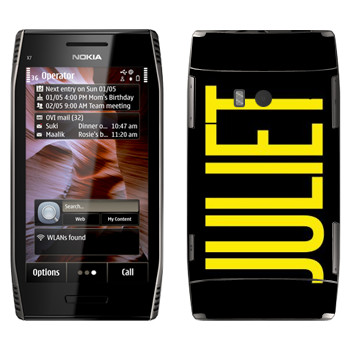   «Juliet»   Nokia X7-00