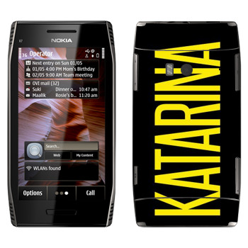   «Katarina»   Nokia X7-00