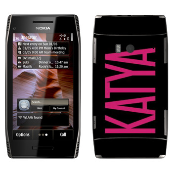   «Katya»   Nokia X7-00