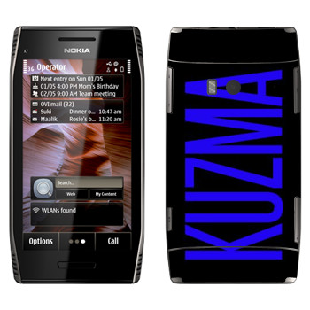   «Kuzma»   Nokia X7-00