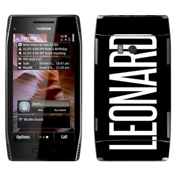   «Leonard»   Nokia X7-00