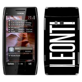   «Leonti»   Nokia X7-00