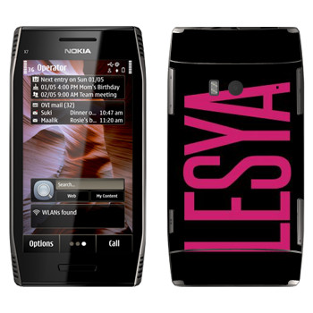   «Lesya»   Nokia X7-00