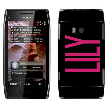   «Lily»   Nokia X7-00