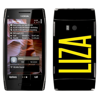   «Liza»   Nokia X7-00