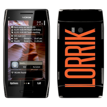   «Lorrik»   Nokia X7-00
