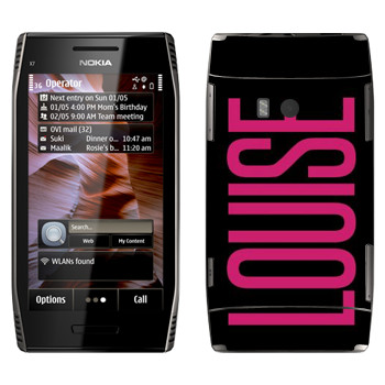   «Louise»   Nokia X7-00