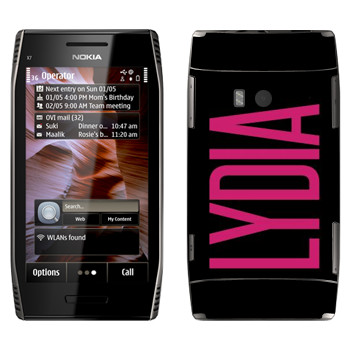   «Lydia»   Nokia X7-00