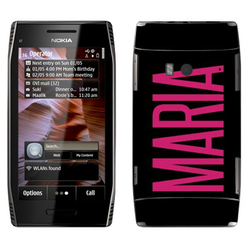   «Maria»   Nokia X7-00