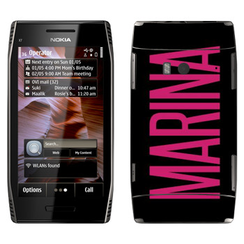   «Marina»   Nokia X7-00