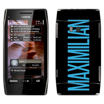   «Maximilian»   Nokia X7-00