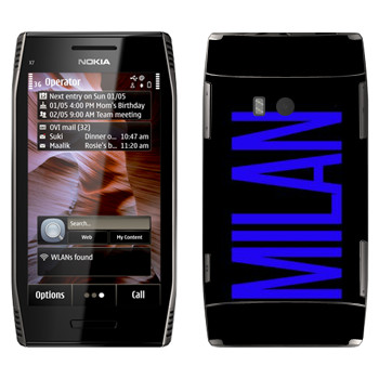   «Milan»   Nokia X7-00