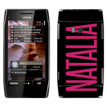   «Natalia»   Nokia X7-00