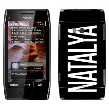   «Natalya»   Nokia X7-00