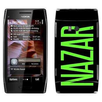   «Nazar»   Nokia X7-00