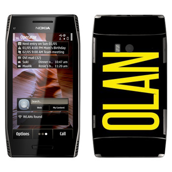   «Olan»   Nokia X7-00