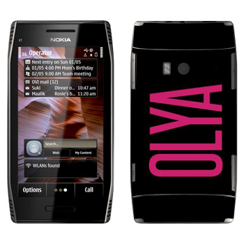   «Olya»   Nokia X7-00