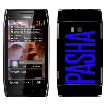   «Pasha»   Nokia X7-00