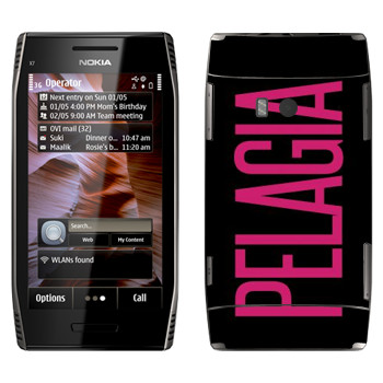   «Pelagia»   Nokia X7-00
