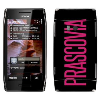   «Prascovia»   Nokia X7-00