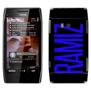   «Ramiz»   Nokia X7-00
