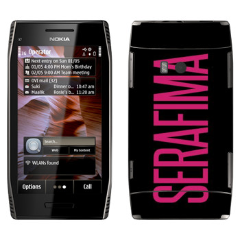   «Serafima»   Nokia X7-00