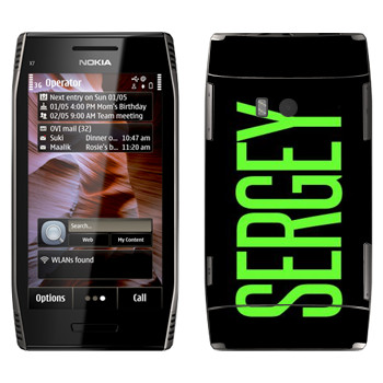  «Sergey»   Nokia X7-00