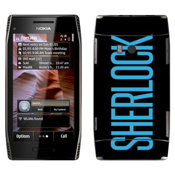   «Sherlock»   Nokia X7-00