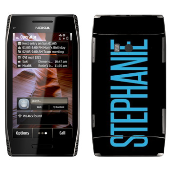   «Stephanie»   Nokia X7-00