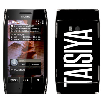   «Taisiya»   Nokia X7-00