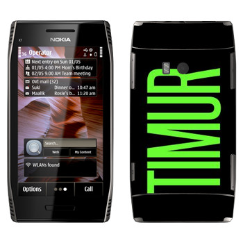   «Timur»   Nokia X7-00