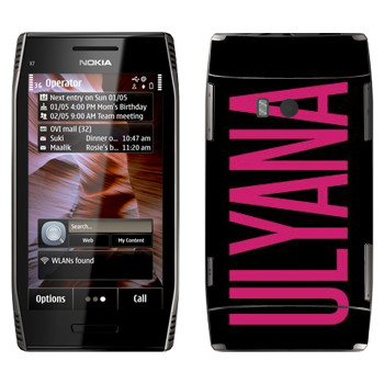   «Ulyana»   Nokia X7-00