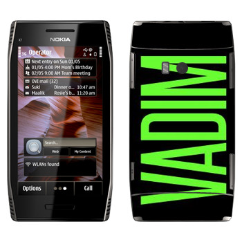   «Vadim»   Nokia X7-00