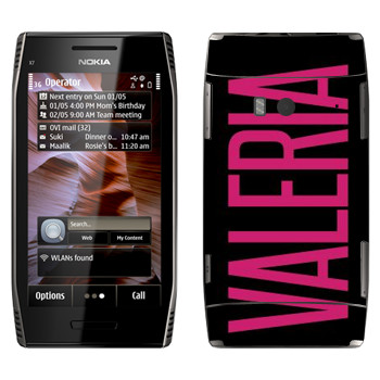   «Valeria»   Nokia X7-00