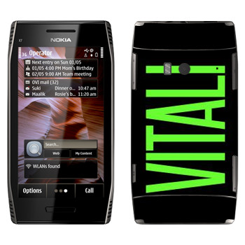   «Vitali»   Nokia X7-00