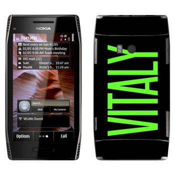   «Vitaly»   Nokia X7-00
