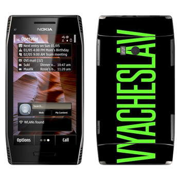   «Vyacheslav»   Nokia X7-00