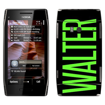   «Walter»   Nokia X7-00