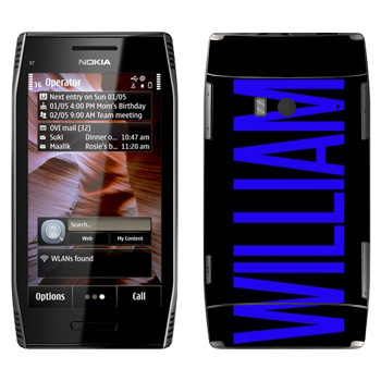   «William»   Nokia X7-00