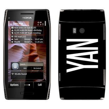   «Yan»   Nokia X7-00
