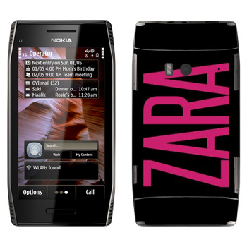   «Zara»   Nokia X7-00