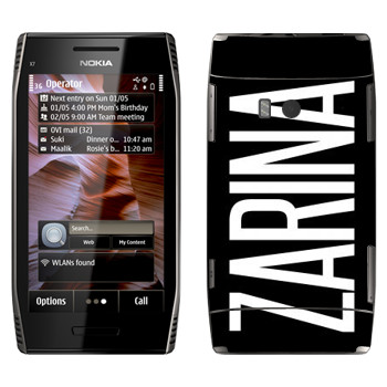   «Zarina»   Nokia X7-00